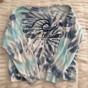 Salt nation tie dye crewneck